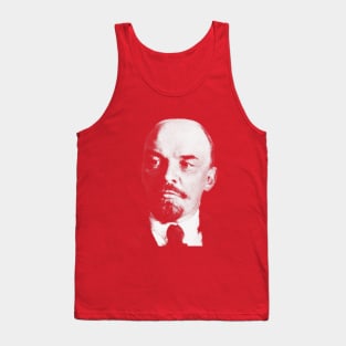 Vladimir Ilyich Lenin Classic White Portrait Tank Top